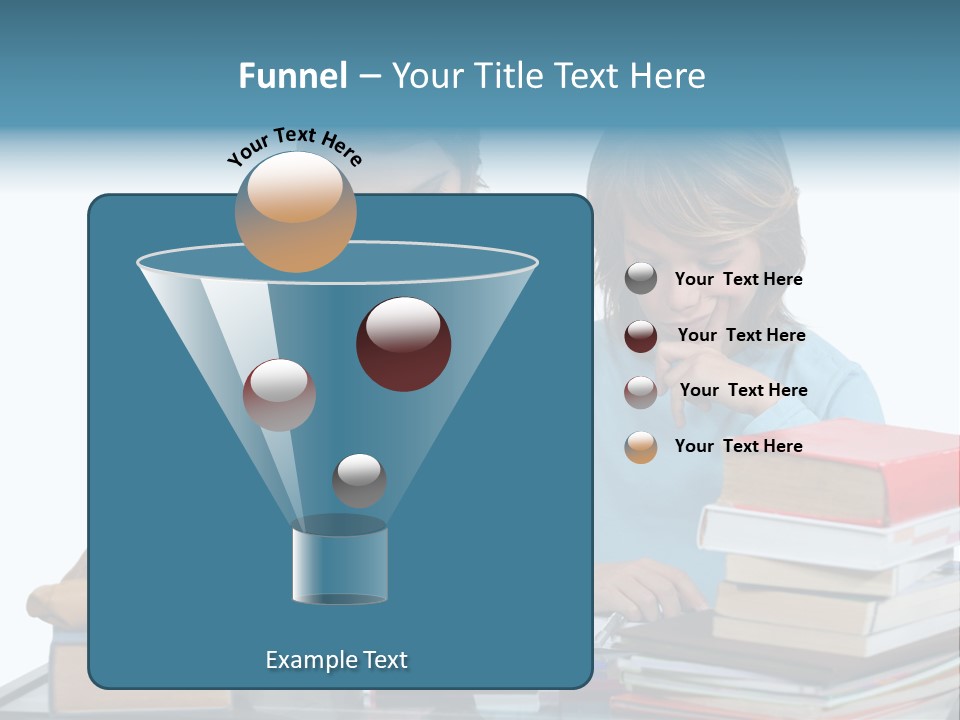 Homework Adolescence Books PowerPoint Template
