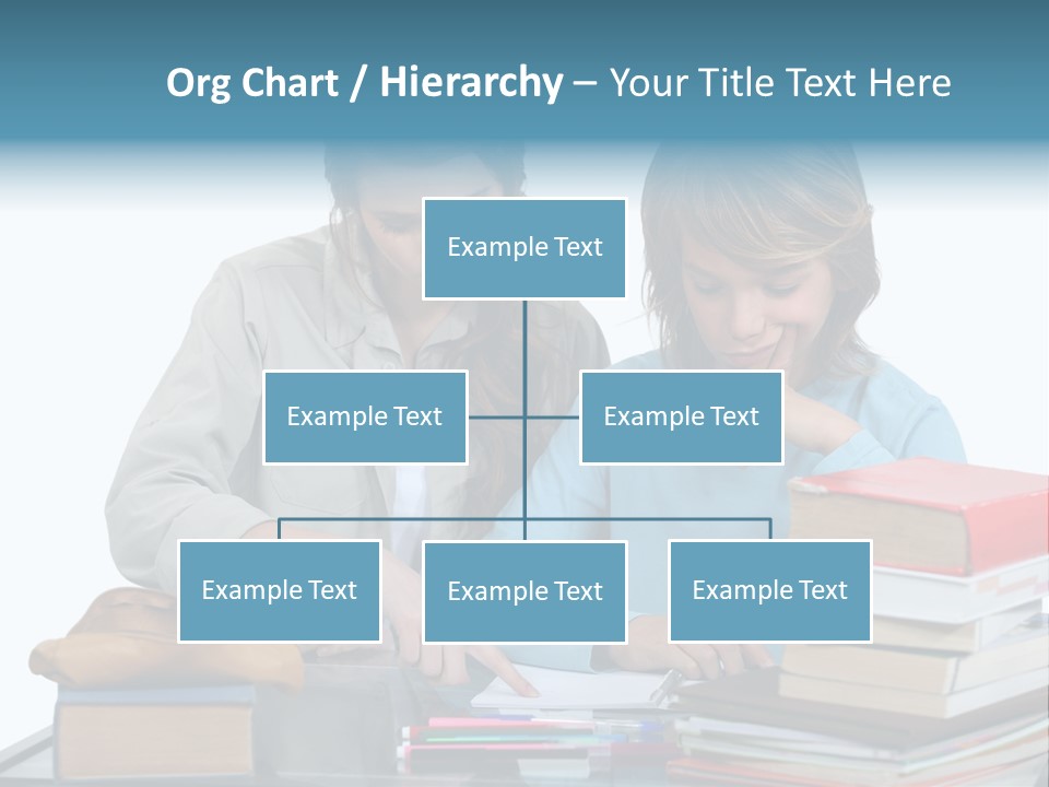 Homework Adolescence Books PowerPoint Template