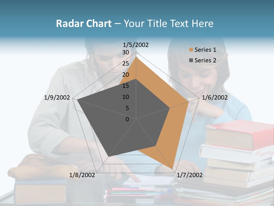 Homework Adolescence Books PowerPoint Template