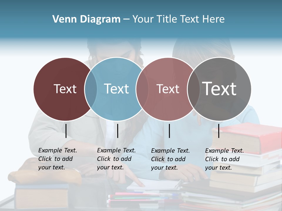 Homework Adolescence Books PowerPoint Template