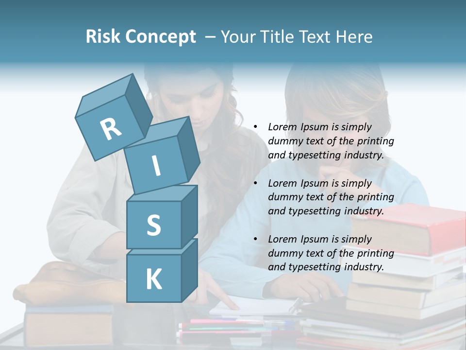 Homework Adolescence Books PowerPoint Template