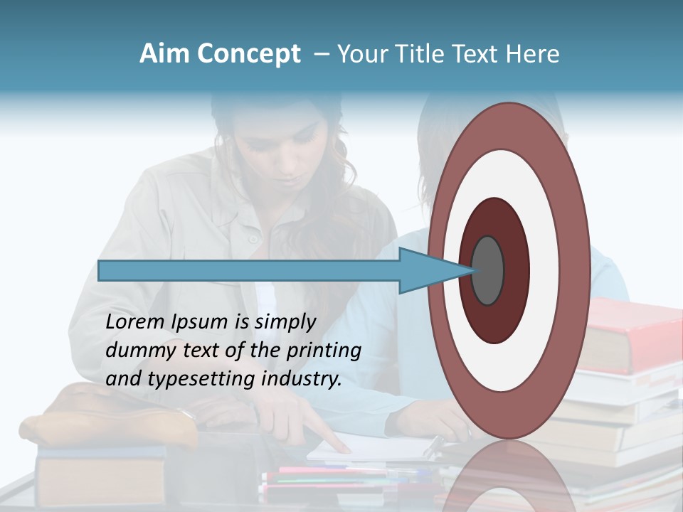 Homework Adolescence Books PowerPoint Template