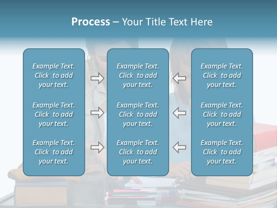 Homework Adolescence Books PowerPoint Template