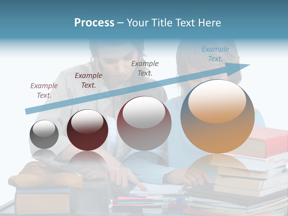 Homework Adolescence Books PowerPoint Template