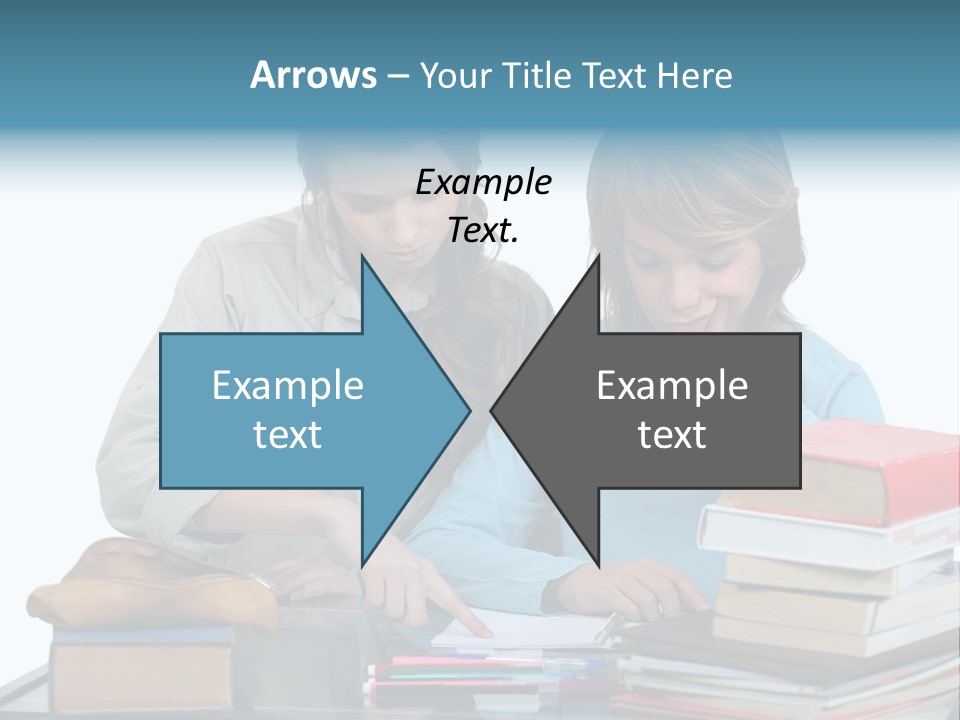 Homework Adolescence Books PowerPoint Template