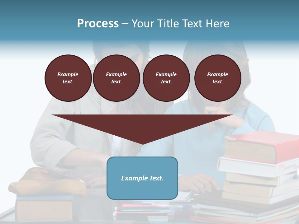 Homework Adolescence Books PowerPoint Template