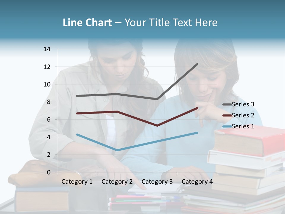 Homework Adolescence Books PowerPoint Template