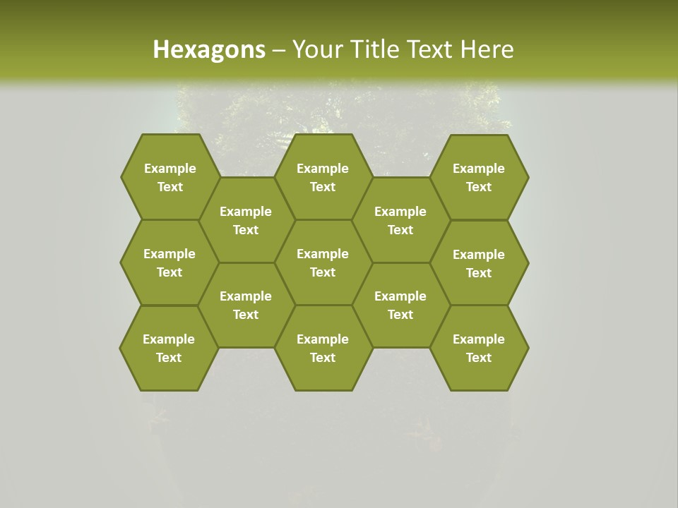 Pollution Barren Wood PowerPoint Template