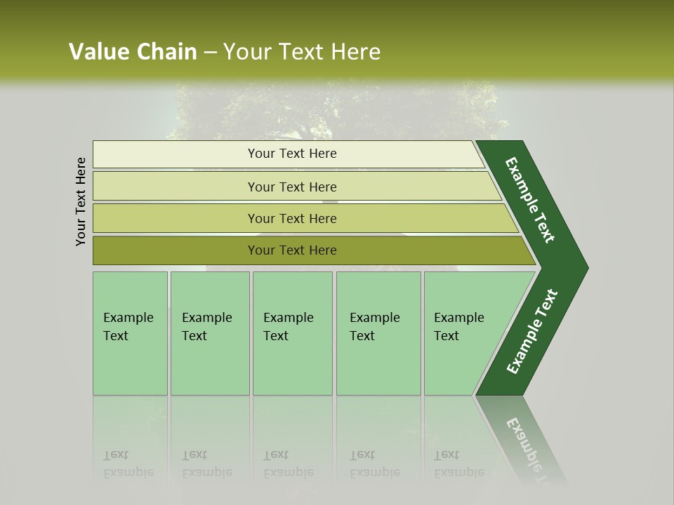 Pollution Barren Wood PowerPoint Template