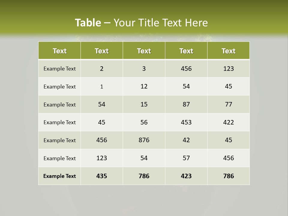 Pollution Barren Wood PowerPoint Template