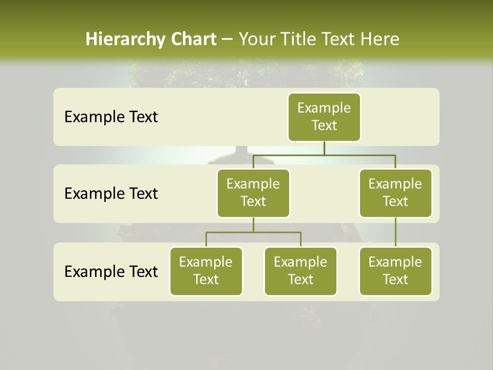 Pollution Barren Wood PowerPoint Template