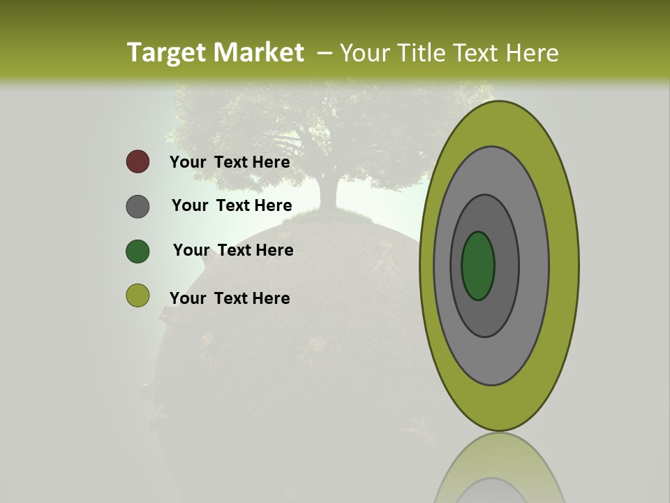 Pollution Barren Wood PowerPoint Template