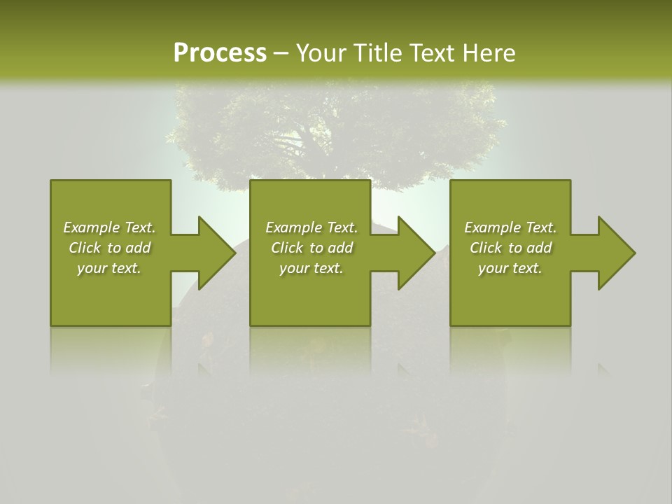 Pollution Barren Wood PowerPoint Template