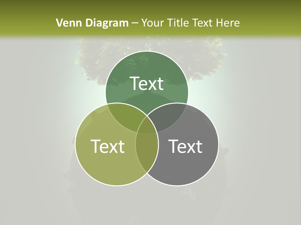 Pollution Barren Wood PowerPoint Template