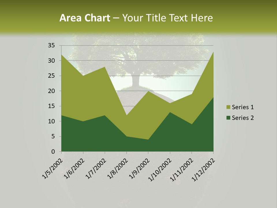 Pollution Barren Wood PowerPoint Template