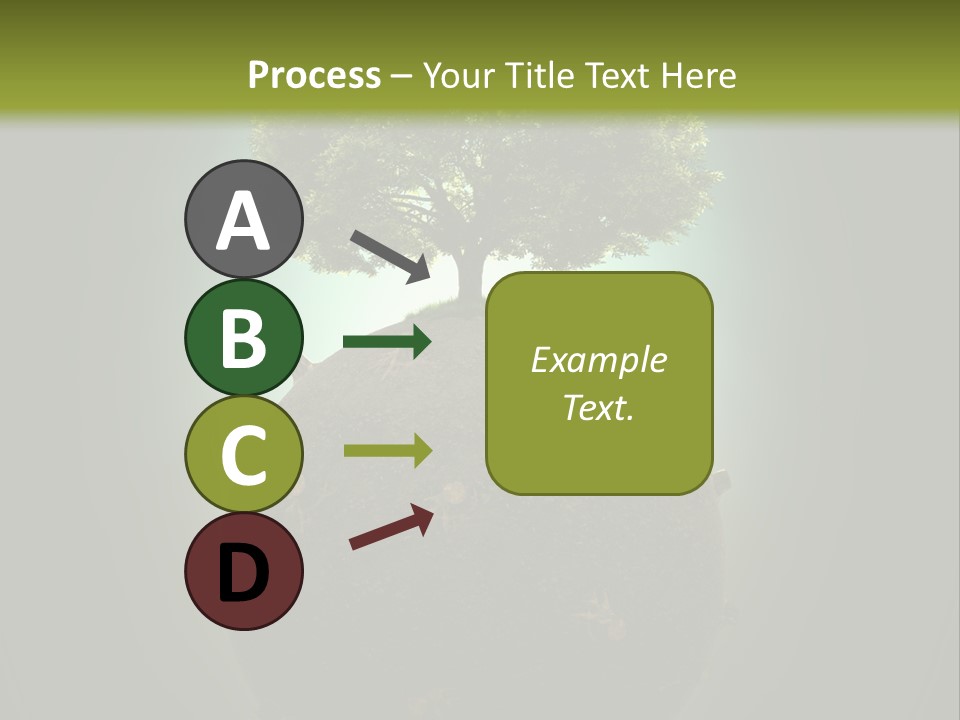 Pollution Barren Wood PowerPoint Template