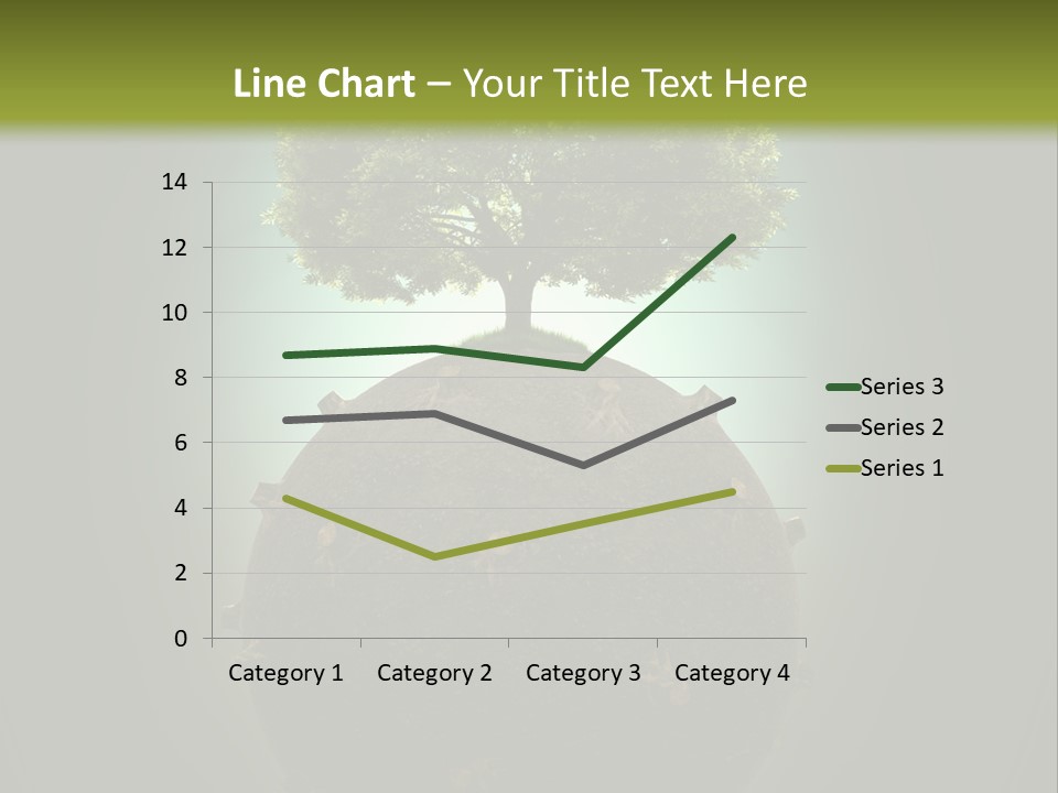 Pollution Barren Wood PowerPoint Template