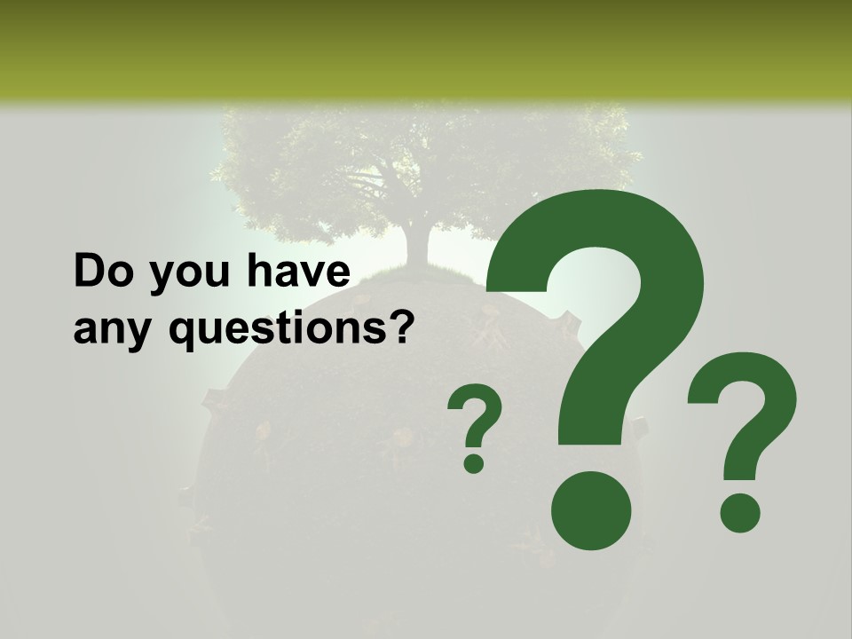 Pollution Barren Wood PowerPoint Template