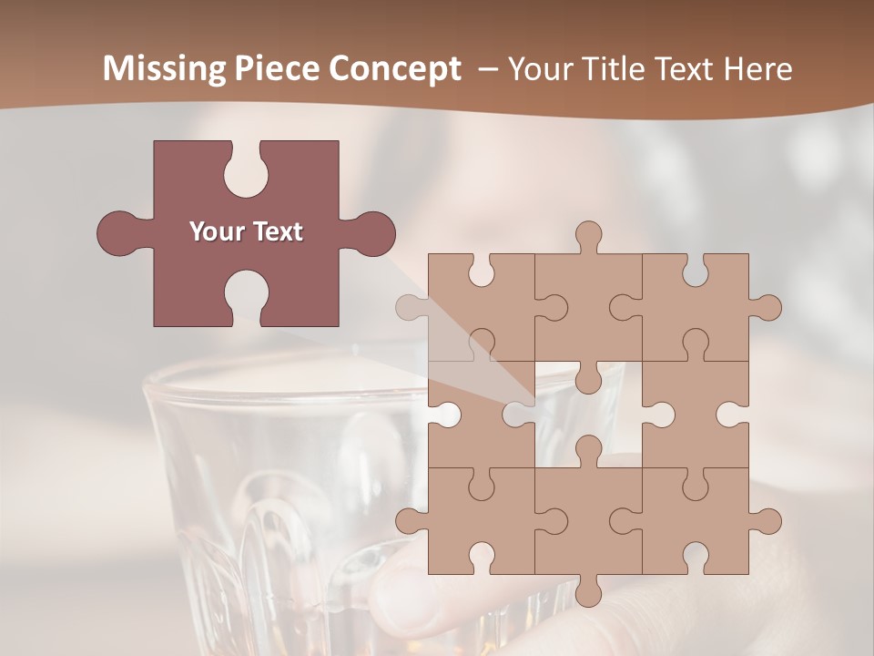 Upset Table Sad PowerPoint Template