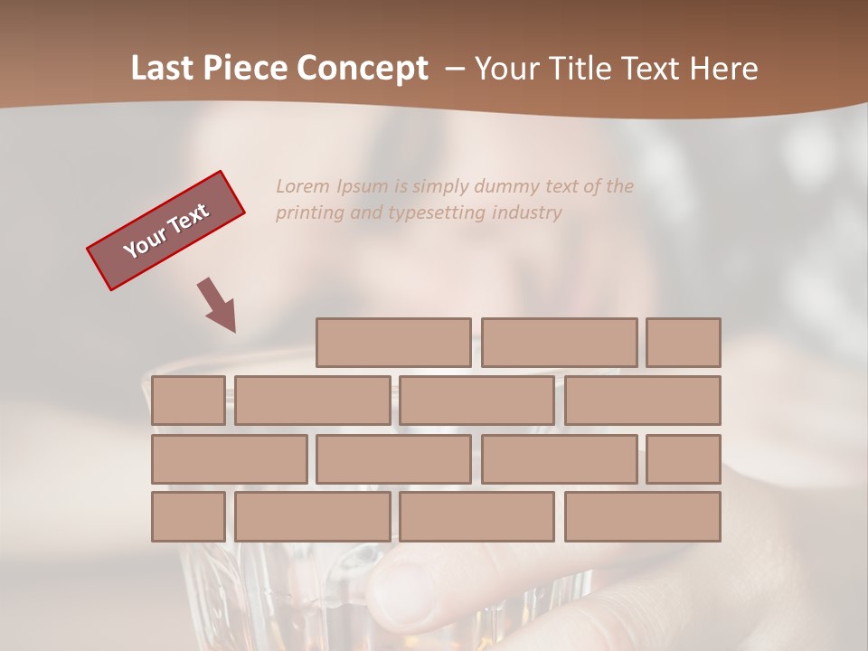 Upset Table Sad PowerPoint Template