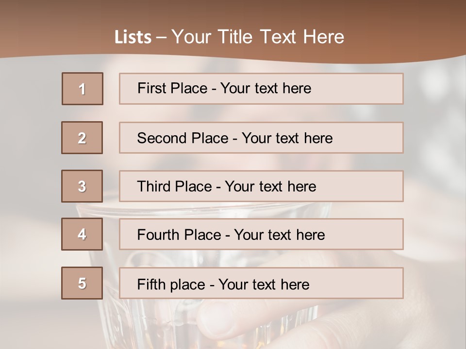 Upset Table Sad PowerPoint Template