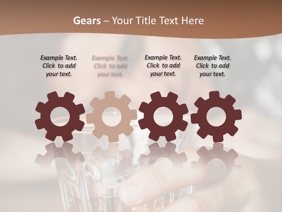 Upset Table Sad PowerPoint Template