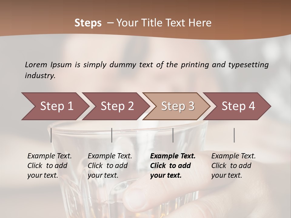 Upset Table Sad PowerPoint Template