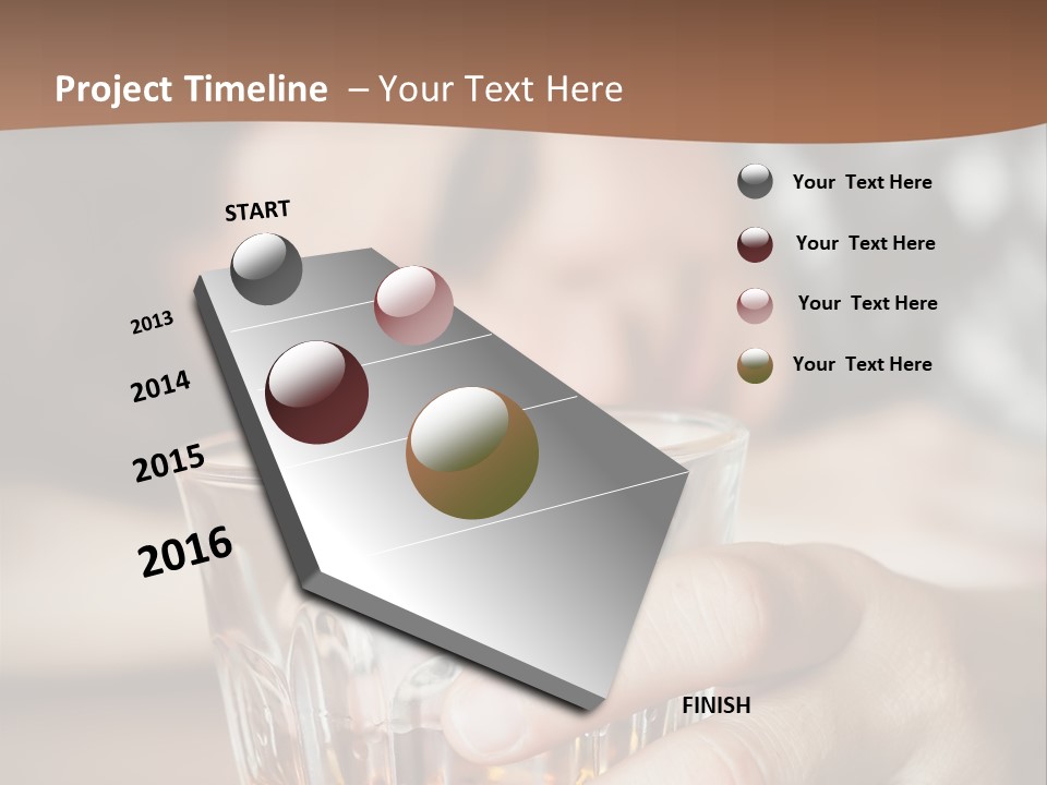 Upset Table Sad PowerPoint Template