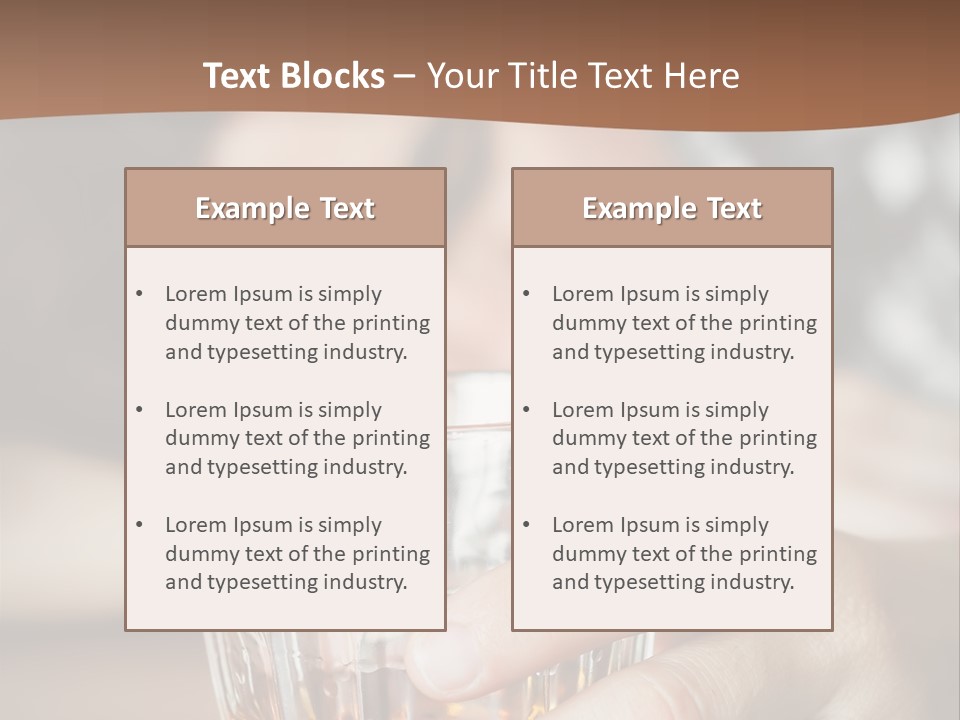 Upset Table Sad PowerPoint Template