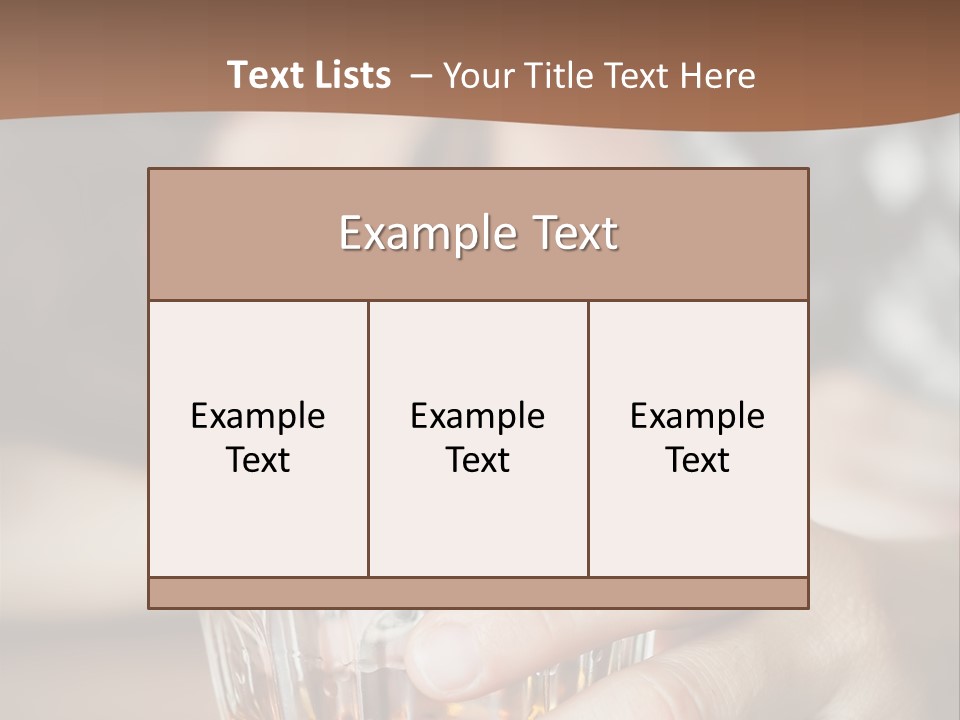 Upset Table Sad PowerPoint Template
