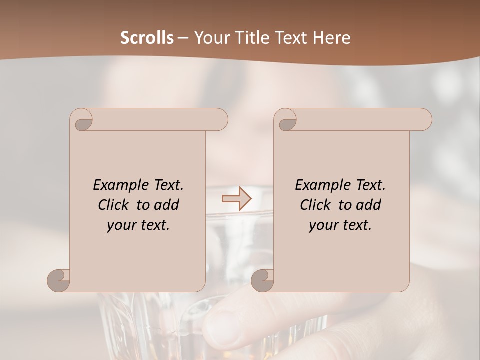 Upset Table Sad PowerPoint Template