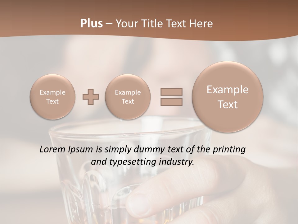 Upset Table Sad PowerPoint Template