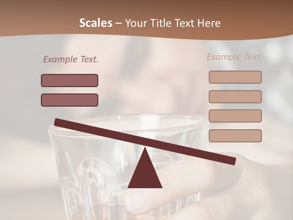 Upset Table Sad PowerPoint Template