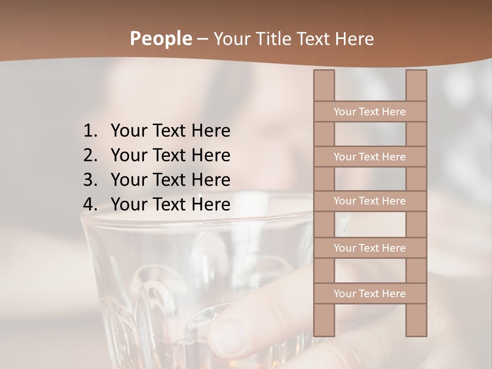 Upset Table Sad PowerPoint Template
