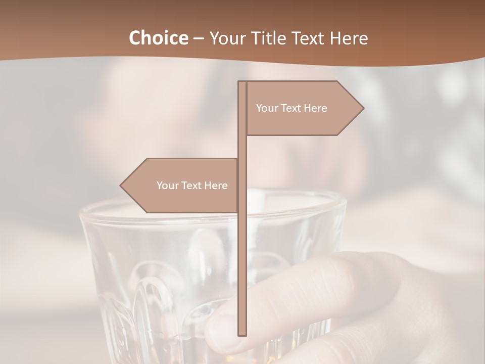Upset Table Sad PowerPoint Template