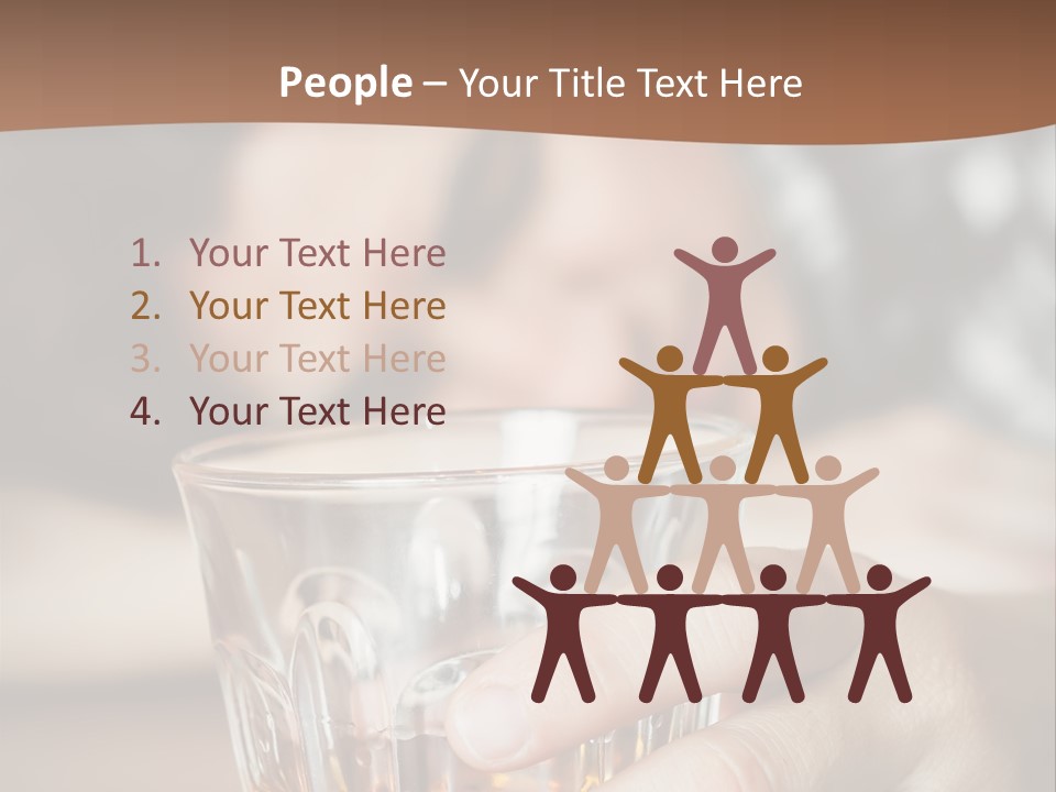 Upset Table Sad PowerPoint Template