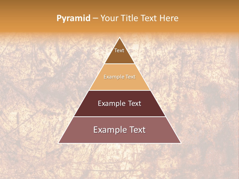 Orange Rust Grill PowerPoint Template