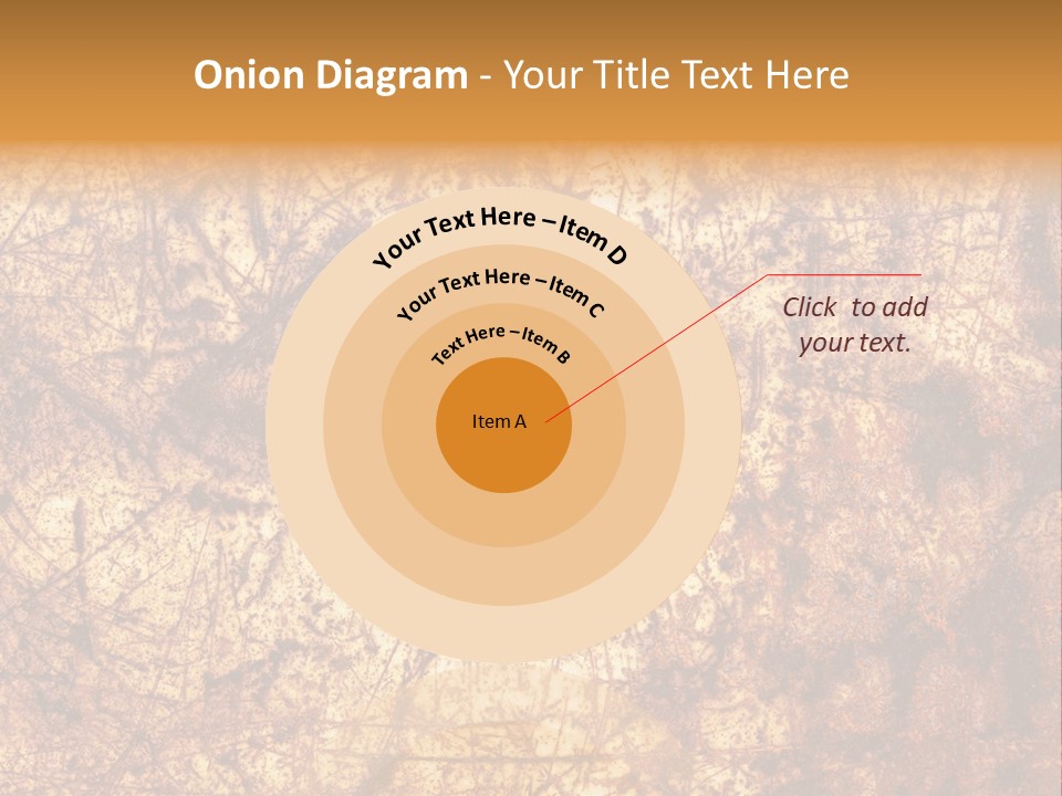 Orange Rust Grill PowerPoint Template
