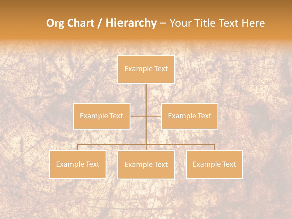 Orange Rust Grill PowerPoint Template