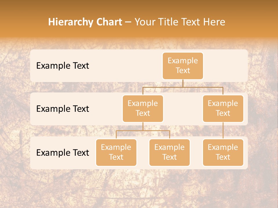 Orange Rust Grill PowerPoint Template