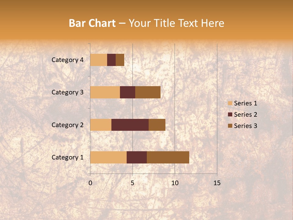Orange Rust Grill PowerPoint Template