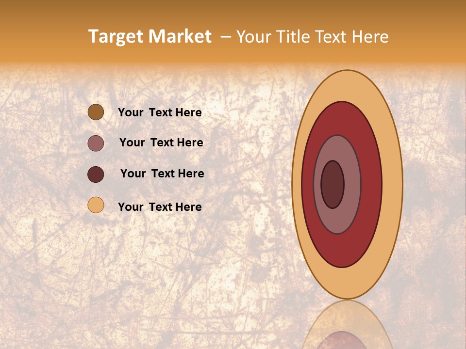 Orange Rust Grill PowerPoint Template