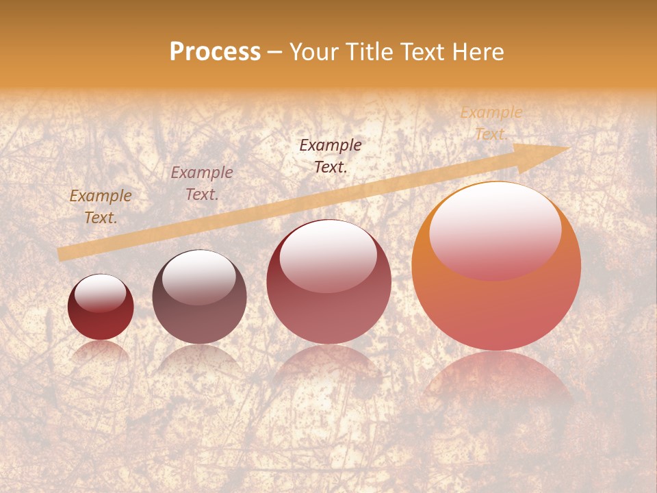 Orange Rust Grill PowerPoint Template