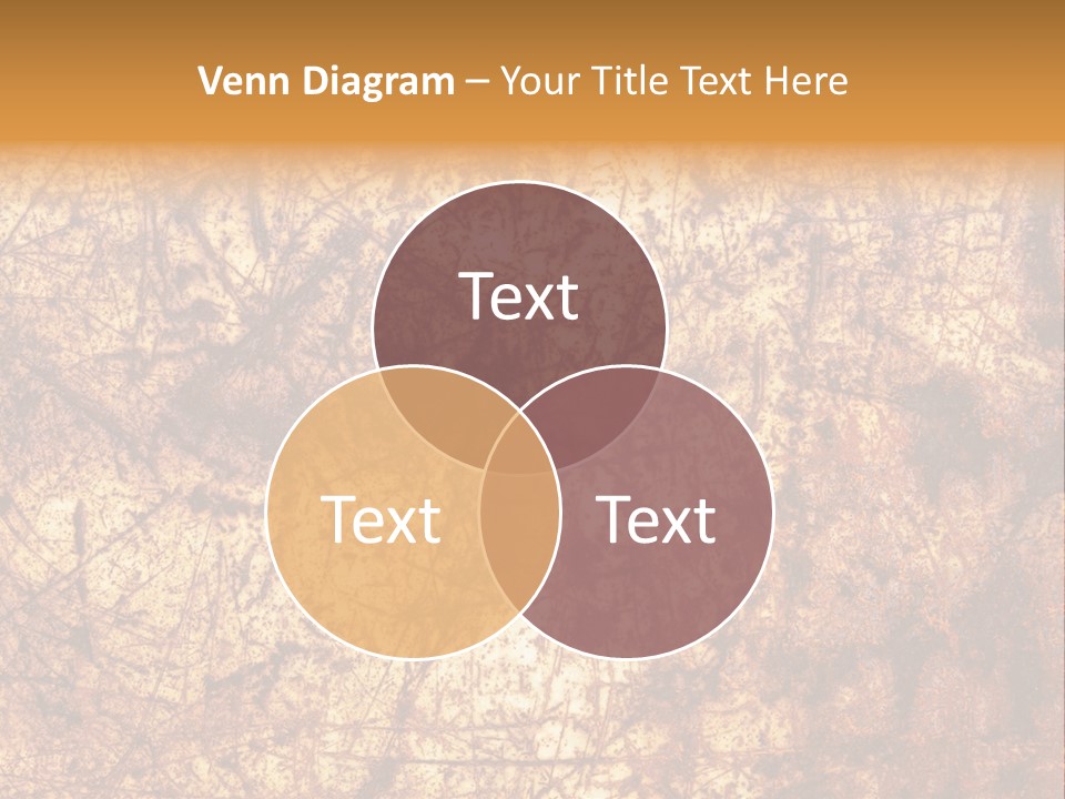 Orange Rust Grill PowerPoint Template