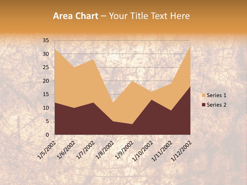 Orange Rust Grill PowerPoint Template