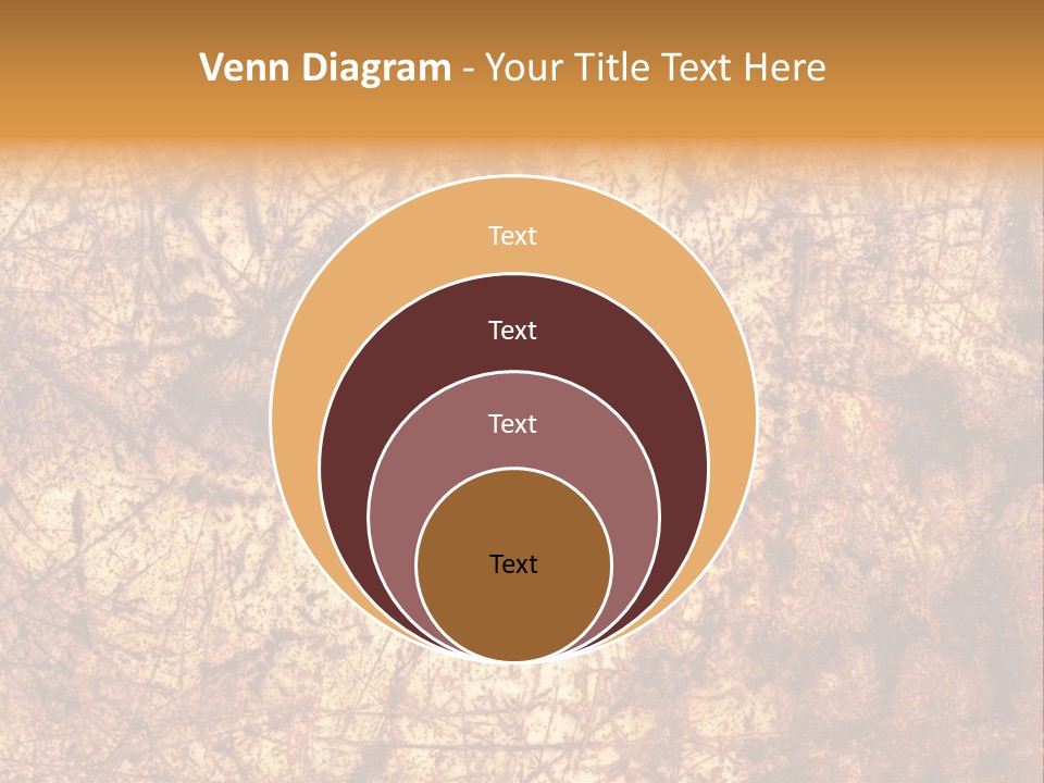 Orange Rust Grill PowerPoint Template