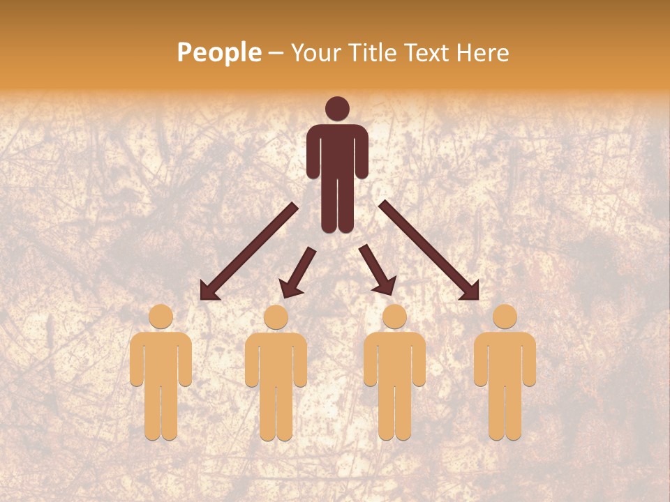 Orange Rust Grill PowerPoint Template