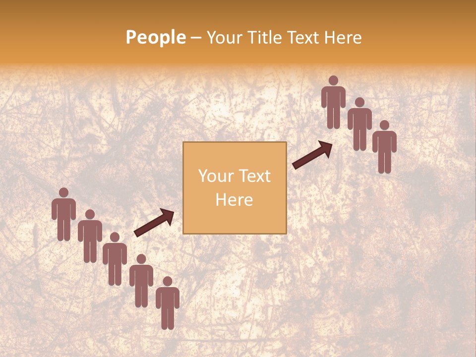 Orange Rust Grill PowerPoint Template