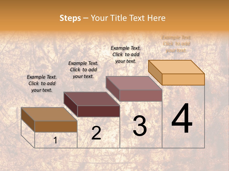 Orange Rust Grill PowerPoint Template