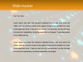 Electronic Perspective Futuristic PowerPoint Template